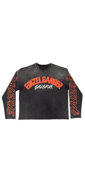 Galerie Statement Tee Acid Wash